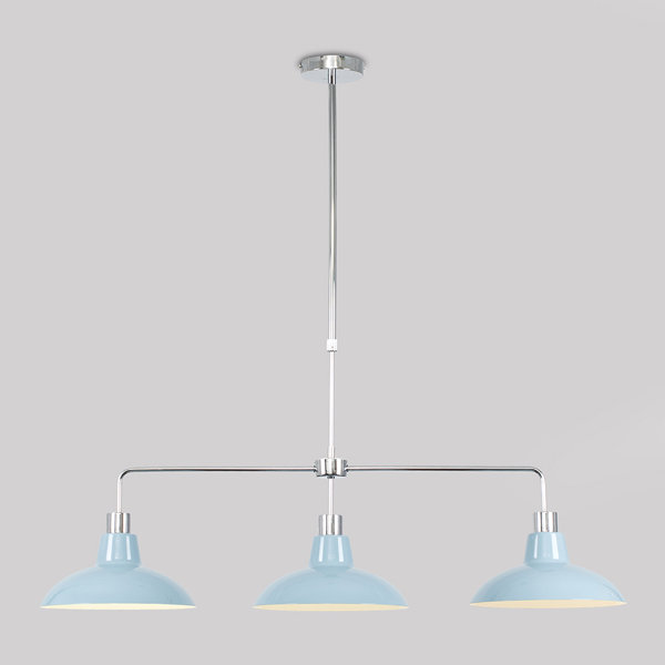 Latitude Run Delk 3 Light Kitchen Island Linear Pendant & Reviews